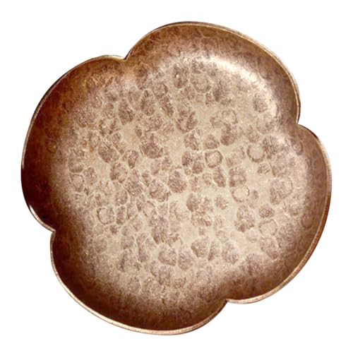 STOBAZA Handgeschmiedeter Kupfer Teetassen Untersetzer Hitzebeständige Tischmatte Retro Stil Reines Bronze Material Elegant und Kratzschützend für Tee Genuss STOBAZA Handgeschmiedeter Kupfer Teetassen Untersetzer Hitzebeständige Tischmatte Retro Stil Reines Bronze Material Elegant und Kratzschützend für Tee Genuss von STOBAZA