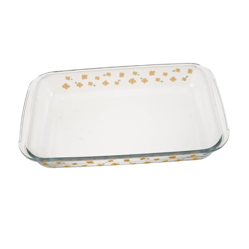 STOBAZA Hochtemperaturbeständiges Glas Backblech Auflauf Backformen Backofen Glaspfanne Lasagne Pan Glass Glasplatte rechteckige Glaspfanne Glas Servierschale Dampfpfanne Transparent STOBAZA Hochtemperaturbeständiges Glas Backblech Auflauf Backformen Backofen Glaspfanne Lasagne Pan Glass Glasplatte rechteckige Glaspfanne Glas Servierschale Dampfpfanne Transparent von STOBAZA