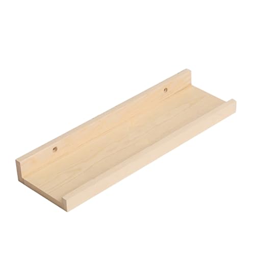 STOBAZA Holz Wandregal Multifunktionales Wandmontiertes Regalbrett für Wohnzimmer Schlafzimmer Küche Dekoratives Schweberegal zur Aufbewahrung und Präsentation von Alltagsgegenständen STOBAZA Holz Wandregal Multifunktionales Wandmontiertes Regalbrett für Wohnzimmer Schlafzimmer Küche Dekoratives Schweberegal zur Aufbewahrung und Präsentation von Alltagsgegenständen von STOBAZA