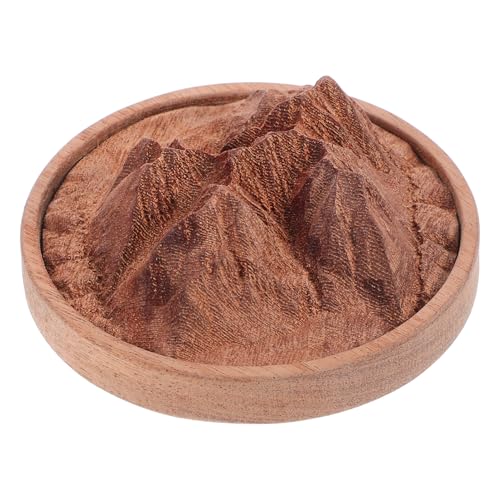 STOBAZA Holzdiffusor Aromatherapie Duftdiffusor Für Ätherische Öle In Bergform Mini Duftornament Für Die Heimdekoration Im Wohnzimmer Schlafzimmer Büro von STOBAZA