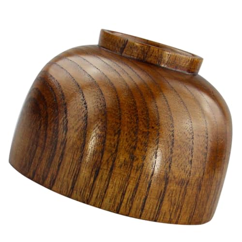 STOBAZA Holzschale Natürliche Salatschüssel Bpa Freies Holzgeschirr für Obst Reis Suppe Stabiles Gesundes Umweltfreundliches Serviergeschirr für Haushalt STOBAZA Holzschale Natürliche Salatschüssel Bpa Freies Holzgeschirr für Obst Reis Suppe Stabiles Gesundes Umweltfreundliches Serviergeschirr für Haushalt von STOBAZA