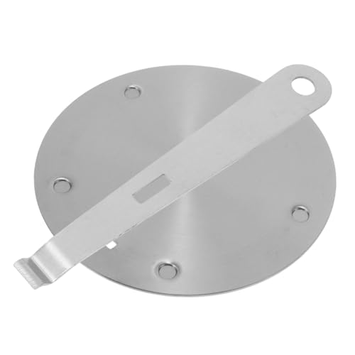 STOBAZA Induktionsadapterplatte Edelstahl Wärmediffusor Platte für Gasherd Hitzeverteiler Wärmeleitblech Vielseitig für Espresso Butterwärmer Milchaufschäumer Milchkocher Küchenzubehör STOBAZA Induktionsadapterplatte Edelstahl Wärmediffusor Platte für Gasherd Hitzeverteiler Wärmeleitblech Vielseitig für Espresso Butterwärmer Milchaufschäumer Milchkocher Küchenzubehör von STOBAZA