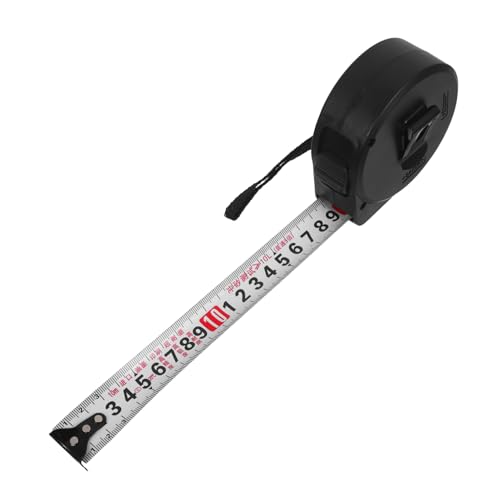 STOBAZA Industrielles Maßband aus Carbonstahl Handlich Präzise Markierungen Robust und Kompakt für Bau Möbelbau DIY und Enge Räume Tragbar und Langlebig von STOBAZA