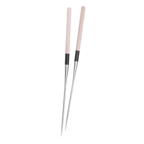 STOBAZA Japanische Edelstahl Essstäbchen Spitz Glatte Oberfläche Langlebig Leicht zu Greifen für Sushi und Sashimi Wiederverwendbar Rostfrei Design für Zuhause und Restaurantgebrauch STOBAZA Japanische Edelstahl Essstäbchen Spitz Glatte Oberfläche Langlebig Leicht zu Greifen für Sushi und Sashimi Wiederverwendbar Rostfrei Design für Zuhause und Restaurantgebrauch von STOBAZA