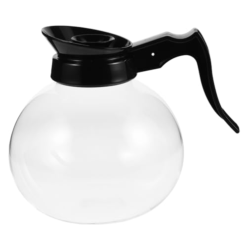 STOBAZA Kaffeekanne Aus Glas Im Retro-Stil Mit Hitzebeständigem Griff Kaffeemaschine Für Den Herd Zum Effizienten Brühen von STOBAZA