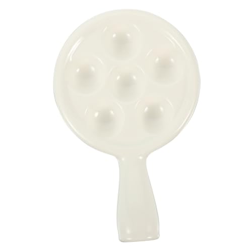 STOBAZA Keramik Escargot Backform mit Mehrfachfächern Hitzebeständig Mikrowellen Spülmaschinengeeignet Ergonomische Griffe Schneckenteller für Zuhause und Gastronomie STOBAZA Keramik Escargot Backform mit Mehrfachfächern Hitzebeständig Mikrowellen Spülmaschinengeeignet Ergonomische Griffe Schneckenteller für Zuhause und Gastronomie von STOBAZA