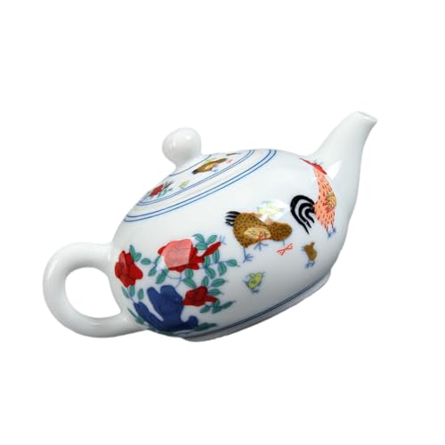 STOBAZA Keramik Handbemalt Retro Stil mit Ergonomischem Griff Hitze Kältebeständig Tragbar für Büro Zuhause und Reisen Stilvolles Porzellan Teewärmer Zubehör STOBAZA Keramik Handbemalt Retro Stil mit Ergonomischem Griff Hitze Kältebeständig Tragbar für Büro Zuhause und Reisen Stilvolles Porzellan Teewärmer Zubehör von STOBAZA