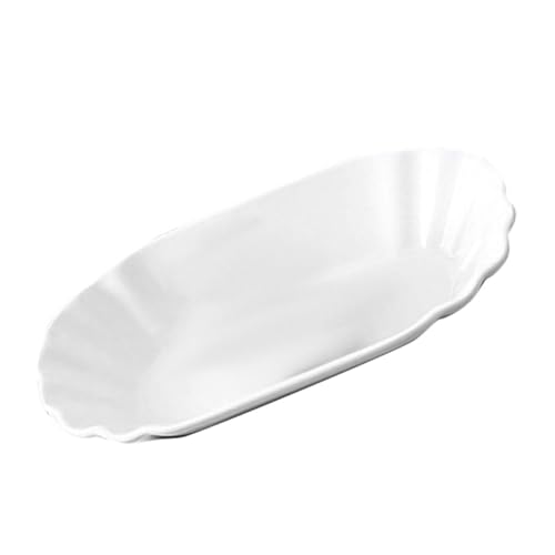 STOBAZA Keramik Snackschalen Weiß Teilig Schlichte Salatschalen für Obst Dessert Snacks Serviergeschirr Haushalt Restaurant Buffet Geeignet STOBAZA Keramik Snackschalen Weiß Teilig Schlichte Salatschalen für Obst Dessert Snacks Serviergeschirr Haushalt Restaurant Buffet Geeignet von STOBAZA