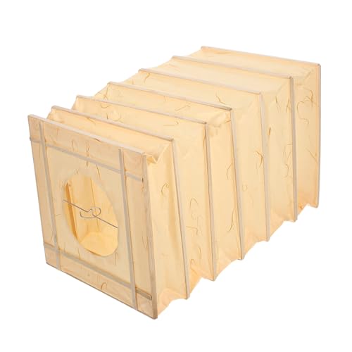 STOBAZA Klappbarer Rechteckiger Papierlampenschirm Japanische Origami deckenleuchte Handgefertigter Traditioneller Lampenschirm Leichter Bambusrahmen Minimalistisches Design für Wohn STOBAZA Klappbarer Rechteckiger Papierlampenschirm Japanische Origami deckenleuchte Handgefertigter Traditioneller Lampenschirm Leichter Bambusrahmen Minimalistisches Design für Wohn von STOBAZA