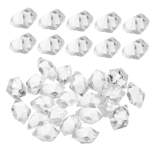 STOBAZA Kristallperlen Transparent Polierte Edelsteinperlen Facettierte Glassteine für Kronleuchter Suncatcher Schmuckherstellung Hochzeit Dekoration Langlebig Staubgeschützt STOBAZA Kristallperlen Transparent Polierte Edelsteinperlen Facettierte Glassteine für Kronleuchter Suncatcher Schmuckherstellung Hochzeit Dekoration Langlebig Staubgeschützt von STOBAZA