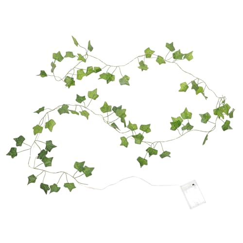 STOBAZA Künstliche Efeu Lichterkette LEDs Warmweiß Grüne Girlande mit Realistischen Blättern Batteriebetrieben Dekorativ für Party Hochzeit Wohnzimmer Fenster und Herbststimmung STOBAZA Künstliche Efeu Lichterkette LEDs Warmweiß Grüne Girlande mit Realistischen Blättern Batteriebetrieben Dekorativ für Party Hochzeit Wohnzimmer Fenster und Herbststimmung von STOBAZA