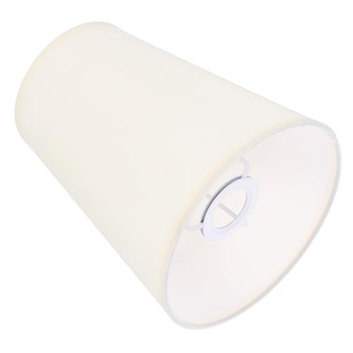 STOBAZA Lampenschirm Ersatz für Tischlampe Clip Design Bambusstruktur Haushalt Lampenschirm Vintage Stil Dekoration von STOBAZA