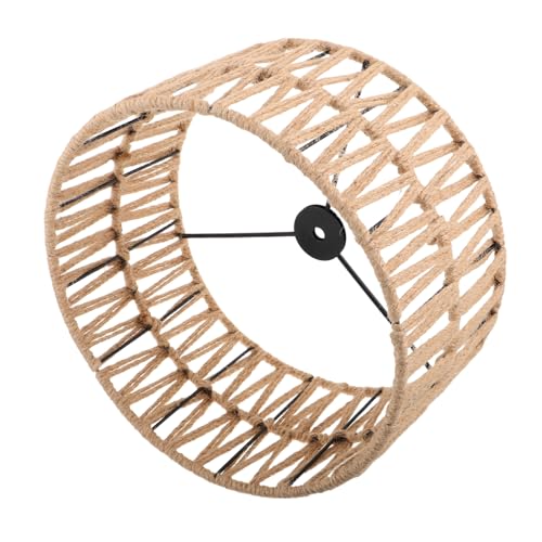 STOBAZA Lampenschirm Pendelleuchte Vintage Stil Geflochtene Hanfseil Abdeckung Weiches Licht Gemütliche Atmosphäre Für Esszimmer Teestube Gästehaus STOBAZA Lampenschirm Pendelleuchte Vintage Stil Geflochtene Hanfseil Abdeckung Weiches Licht Gemütliche Atmosphäre Für Esszimmer Teestube Gästehaus von STOBAZA