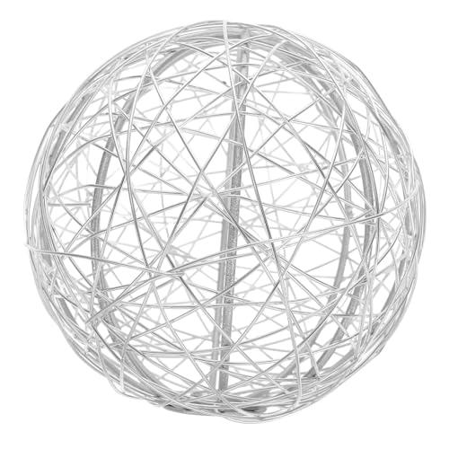 STOBAZA Lampenschirm Rund Vintage Eisendraht Kugel Design Robust Langlebig Installieren für Deckenleuchten Pendelleuchten Wohnzimmer Schlafzimmer STOBAZA Lampenschirm Rund Vintage Eisendraht Kugel Design Robust Langlebig Installieren für Deckenleuchten Pendelleuchten Wohnzimmer Schlafzimmer von STOBAZA