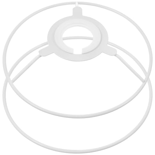 STOBAZA Lampenschirmring-Sets Mit Gestellen Diy-Lampenschirmring Zum Aufhängen Von Schirmen – Metallrahmen Mit Weißer Schutzbeschichtung Heimwerkerbedarf Lampenschirmrahmen STOBAZA Lampenschirmring-Sets Mit Gestellen Diy-Lampenschirmring Zum Aufhängen Von Schirmen – Metallrahmen Mit Weißer Schutzbeschichtung Heimwerkerbedarf Lampenschirmrahmen von STOBAZA