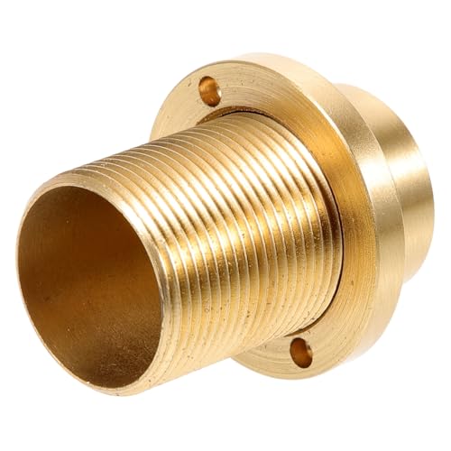 STOBAZA Lampensockel aus Reinem Kupfer Langlebige Lampenfassung ohne Kerneinsatz Kompatibel für Vielseitige Leuchtmittel Robuste Verarbeitung als Lampenersatzteil von STOBAZA