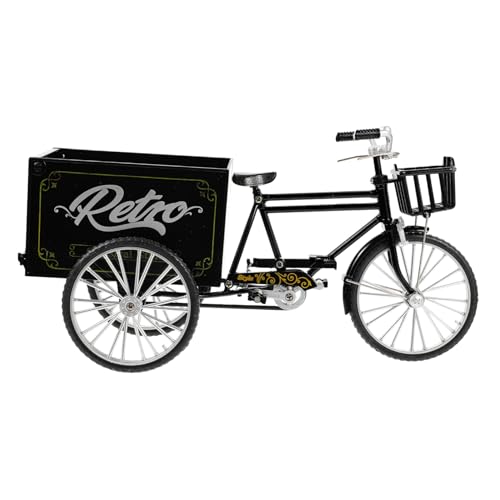 STOBAZA Legierung Rustikales Vintage Tricycle Ornament für Schreibtischdekoration Langlebige Sammlerstück Dekoration für Büro und Zuhause von STOBAZA