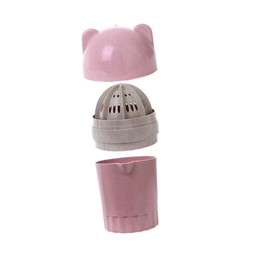 STOBAZA Manuelle Saftpresse Obstpresse Kleiner Entsafter mit Feinem Sieb Vielseitiger Fruchtentsafter für Orange Zitrone Kiwi Praktische Handpresse für Frischen Saft Zuhause STOBAZA Manuelle Saftpresse Obstpresse Kleiner Entsafter mit Feinem Sieb Vielseitiger Fruchtentsafter für Orange Zitrone Kiwi Praktische Handpresse für Frischen Saft Zuhause von STOBAZA