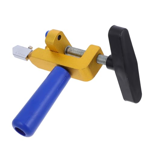 STOBAZA Manueller Tragbarer Fliesenschneider Glas Keramikschneider mit Ergonomischem Griff Einteiligem Design und Einstellbarem Schneidwerkzeug für Fliesen Spiegel und Glas im Heim STOBAZA Manueller Tragbarer Fliesenschneider Glas Keramikschneider mit Ergonomischem Griff Einteiligem Design und Einstellbarem Schneidwerkzeug für Fliesen Spiegel und Glas im Heim von STOBAZA