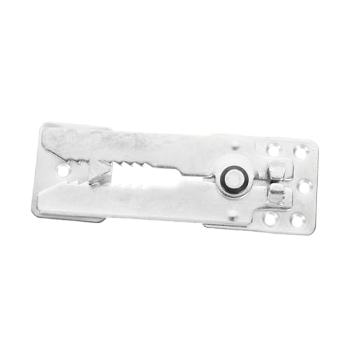 STOBAZA Metall Sofa Verbinder Verlängert Couch Verbindungsstück aus Stahl und Zinklegierung Robust Couchverbinder für Sektionale Sofas und Möbel Zubehör Silber von STOBAZA
