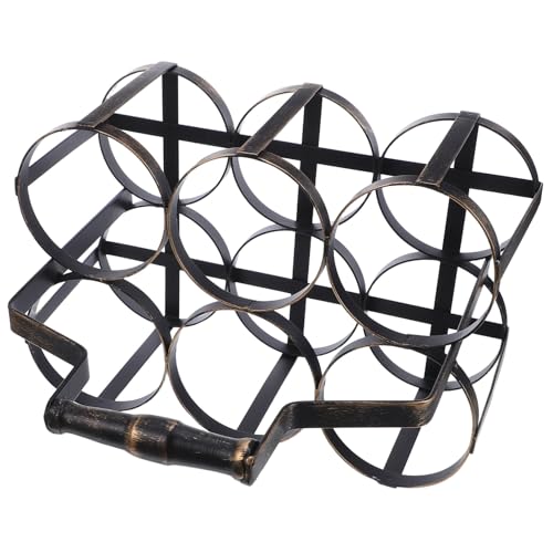 STOBAZA Milchflaschen Tragekorb Dekorativer Weinregalständer Weinträger Für Picknick Bauernhaus Weinregalhalter Picknick Weinkorbhalter Weinkorb Für Hellbraun STOBAZA Milchflaschen Tragekorb Dekorativer Weinregalständer Weinträger Für Picknick Bauernhaus Weinregalhalter Picknick Weinkorbhalter Weinkorb Für Hellbraun von STOBAZA