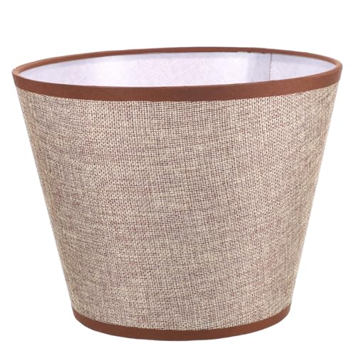 STOBAZA Moderner Lampenschirm aus Langlebigem Leinenstoff Dekorativer Ersatz für Tisch Stehlampen Leichter Einfach zu Installierender Lampenschirm für Wohnzimmer Schlafzimmer Büro STOBAZA Moderner Lampenschirm aus Langlebigem Leinenstoff Dekorativer Ersatz für Tisch Stehlampen Leichter Einfach zu Installierender Lampenschirm für Wohnzimmer Schlafzimmer Büro von STOBAZA