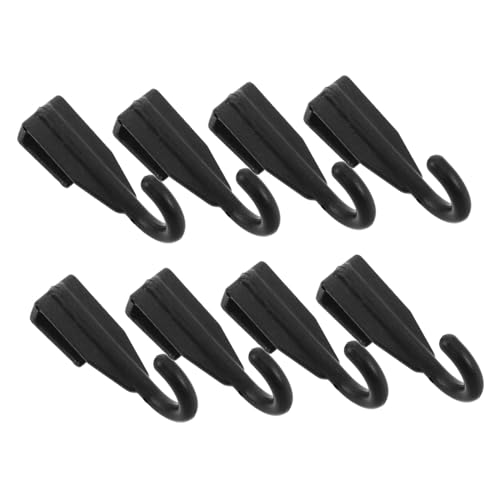 STOBAZA Multifunktionale Kunststoffhaken für Quadratische Rohre Platzsparend Einsetzbar für Mikrowellenhalter Türhaken für Bad und Küche zum Aufhängen von Handtüchern und Kleidung von STOBAZA