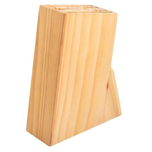 STOBAZA Multifunktionaler Küchenschneiderhalter aus Holz Eleganter Messerständer für Küchenarbeitsplatte zur Aufbewahrung von Scheren und Fräswerkzeugen Sorgt für Ordnung STOBAZA Multifunktionaler Küchenschneiderhalter aus Holz Eleganter Messerständer für Küchenarbeitsplatte zur Aufbewahrung von Scheren und Fräswerkzeugen Sorgt für Ordnung von STOBAZA
