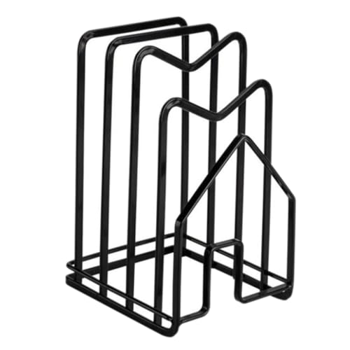 STOBAZA Multifunktionaler Topfdeckel Schneidebrett halter aus Lebensmittelechtem Rostfreiem Material Mehrschichtiges Küchenregal zur Ordentlichen Aufbewahrung Geeignet für Haushalt und STOBAZA Multifunktionaler Topfdeckel Schneidebrett halter aus Lebensmittelechtem Rostfreiem Material Mehrschichtiges Küchenregal zur Ordentlichen Aufbewahrung Geeignet für Haushalt und von STOBAZA