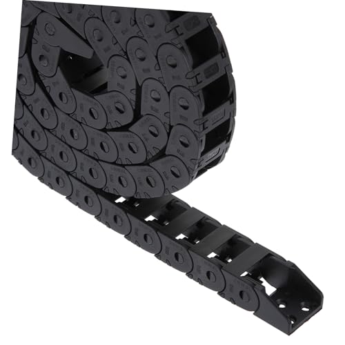 STOBAZA Öffnungsfähige Nylon Kabelkette für Drucker Cnc Maschine Flexible Verschleißfeste Kabelträger mit Hoher Elastizität und Belastbarer Zuglast Einfache Montage und Wartung von STOBAZA