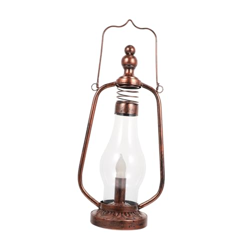 STOBAZA Öllampe Hängeleuchte Retro Dekorative Lampe Eisenhandwerksleuchte Led Szene Zimmer Garten Hinterhof Ornament Licht Poliert von STOBAZA