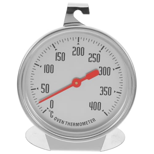 STOBAZA Ofenthermometer Hitzebeständig Präzises Temperaturmessgerät für Backofen und Grill Langlebiges Thermometer mit Analogem Display für Elektro Gasöfen STOBAZA Ofenthermometer Hitzebeständig Präzises Temperaturmessgerät für Backofen und Grill Langlebiges Thermometer mit Analogem Display für Elektro Gasöfen von STOBAZA