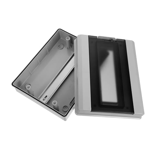 STOBAZA Outdoor Verteilerkasten Uv-beständig Wetterfeste Elektroverteilbox mit Sicherungsschutz für Außeneinsatz und Ladestationen von STOBAZA