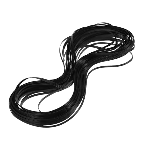 STOBAZA PE Rattan Reparaturset Teilig Flaches Rattangeflecht Witterungsbeständiges Flechtmaterial für Stuhl und Tischreparatur DIY zur Gartenmöbelrestauration Flexibles Webband von STOBAZA
