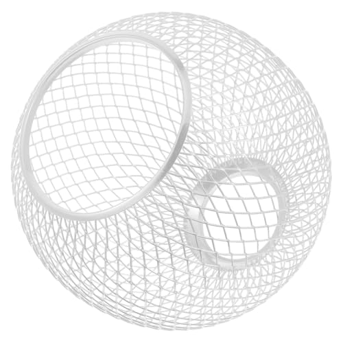 STOBAZA Pendelleuchte Lampenschirm Kugelform Weiß Hohlmuster Modern Eleganter Decken Tischlampenschirm Für Wohnzimmer Esszimmer Schlafzimmer Ambientebeleuchtung STOBAZA Pendelleuchte Lampenschirm Kugelform Weiß Hohlmuster Modern Eleganter Decken Tischlampenschirm Für Wohnzimmer Esszimmer Schlafzimmer Ambientebeleuchtung von STOBAZA