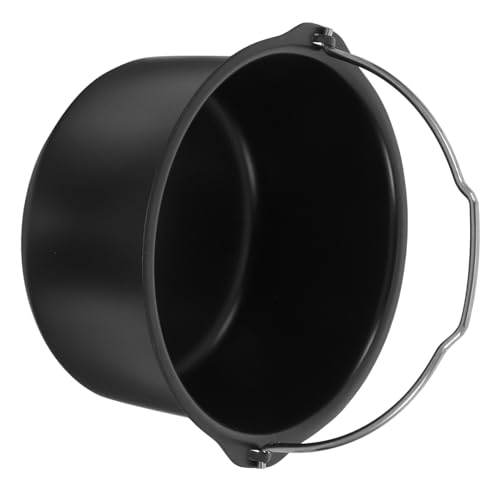 STOBAZA Pizzapfanne Mit Griff Flache Backform Aus Metall Für Heißluftfritteuse Antihaftbeschichtete Schale Zum Backen Braten Und Frittieren Als Grillkorb Und Ofenbackform STOBAZA Pizzapfanne Mit Griff Flache Backform Aus Metall Für Heißluftfritteuse Antihaftbeschichtete Schale Zum Backen Braten Und Frittieren Als Grillkorb Und Ofenbackform von STOBAZA