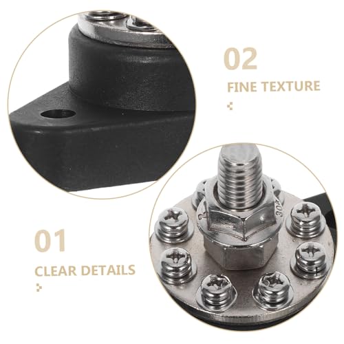 STOBAZA Power Distribution Terminal Block Way Junction Post Bus Bar Kit Wetterfest Kompakt Für Wohnmobile Boote Solarsysteme STOBAZA Power Distribution Terminal Block Way Junction Post Bus Bar Kit Wetterfest Kompakt Für Wohnmobile Boote Solarsysteme von STOBAZA