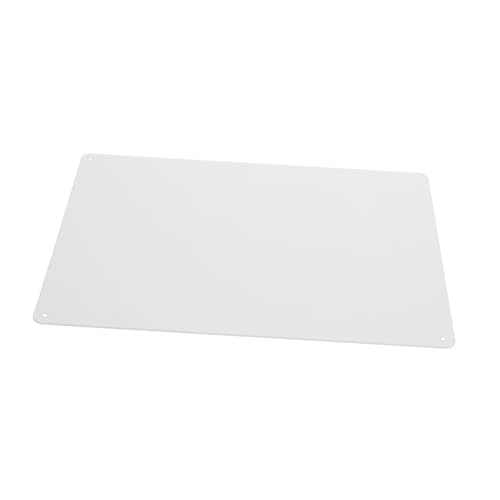 STOBAZA Rechteckiges Metallschild Sublimationsrohling Robuste Eisenplatte für DIY Foto Wand Dekor Innen Außen Gravur Blank STOBAZA Rechteckiges Metallschild Sublimationsrohling Robuste Eisenplatte für DIY Foto Wand Dekor Innen Außen Gravur Blank von STOBAZA