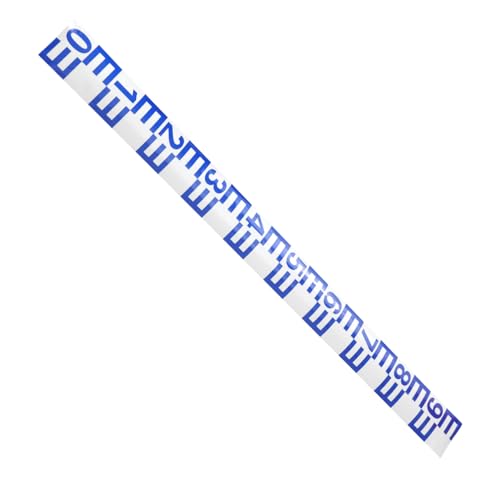 STOBAZA Reflektierender Wasserstandsanzeiger Aufkleber Selbstklebendes Polystyrol Messlineal für Pool und Wassertank Genaue Wasserstandsmessung Einfache Montage Langlebig STOBAZA Reflektierender Wasserstandsanzeiger Aufkleber Selbstklebendes Polystyrol Messlineal für Pool und Wassertank Genaue Wasserstandsmessung Einfache Montage Langlebig von STOBAZA