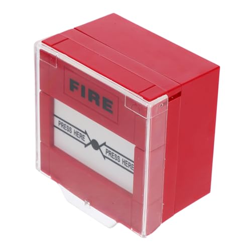 STOBAZA Resettable Manueller Feueralarmknopf Notrufschalter Robuster Notfall alarmknopf für in Unternehmen und Öffentlichen Gebäuden von STOBAZA