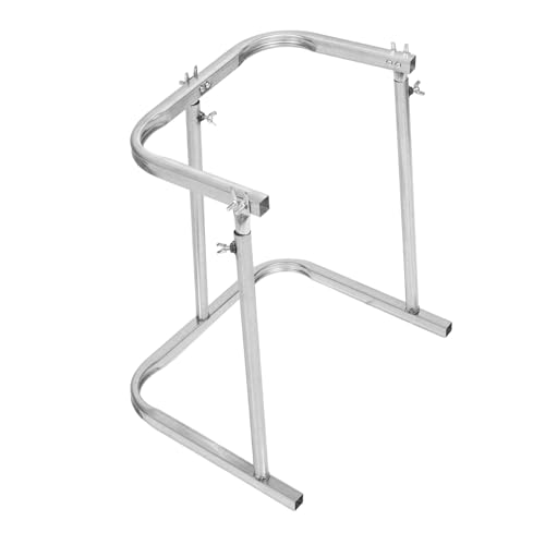 STOBAZA Robuster Outdoor Müllsackhalter aus Metall Verstellbarer Gartenabfallsackständer für Ernte Getreide und Wiederverwendbar für Camping und Landwirtschaftliche Anwendungen STOBAZA Robuster Outdoor Müllsackhalter aus Metall Verstellbarer Gartenabfallsackständer für Ernte Getreide und Wiederverwendbar für Camping und Landwirtschaftliche Anwendungen von STOBAZA