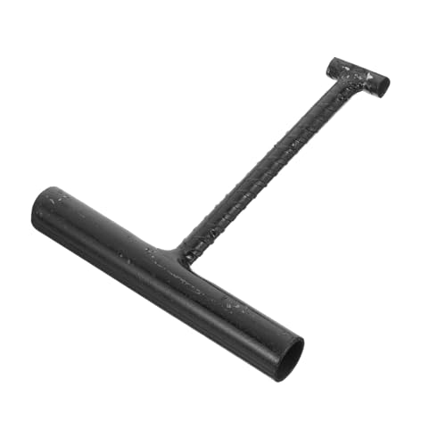STOBAZA Robuster Stahl Hebehaken für Schachtdeckel Vielseitiger Outdoor Abflussdeckel Lifter Robustes Metallwerkzeug für Sichere Kanaldeckelöffnung und Lastenziehen von STOBAZA