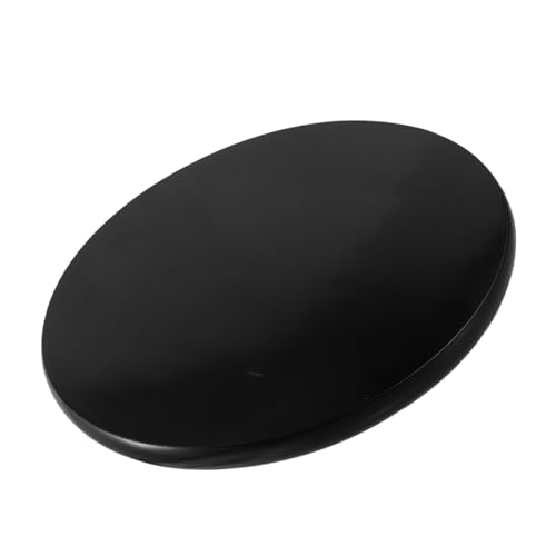 STOBAZA Runder Holzstuhl Sitzfläche Ersatz Durchmesser Massive Holzbretter Polsterplatte Glatte Kante Stabiles Design für Esszimmer Barhocker Büro und Zuhause von STOBAZA