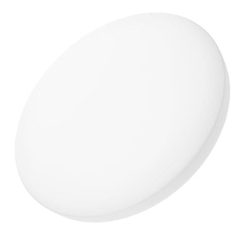 STOBAZA Rundes Kunststoff-deckenlicht-abdeckglas Blendfreier Diffusor Deckenlampen-abdeckung mit Drehverschluss für Glühlampen Passend für Flacheinbauleuchten in Küche Flur Balkon von STOBAZA