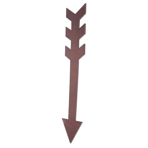 STOBAZA Rustikales Holzschild Pfeilform Vintage Wanddeko für Hochzeit Bankett Wohnzimmer Büro Schlafzimmer Wandornament Holzpfeil Schilder zum Beschriften von STOBAZA