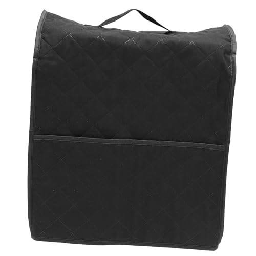 STOBAZA Schwarze Standmixer Abdeckung Staubschutz mit Tasche Küchenmixer Schutzhaube Leichtes Polyester Gehäuse für Haushaltsmixer von STOBAZA