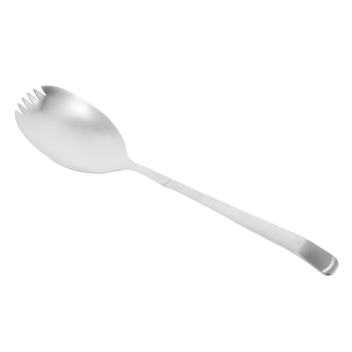 STOBAZA Servierbesteck Spork Kombination Löffel Vielseitig Poliert Für Buffet Catering Familienessen von STOBAZA