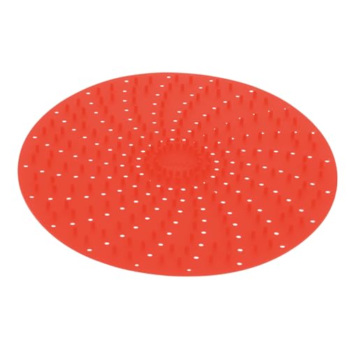 STOBAZA Silikon Air Fryer Matte Rot Wiederverwendbarer Perforierter Antihaft Liner für Heißluftfritteuse mit Optimiertem Einlage für Gleichmäßige Hitzeverteilung und Reinigen STOBAZA Silikon Air Fryer Matte Rot Wiederverwendbarer Perforierter Antihaft Liner für Heißluftfritteuse mit Optimiertem Einlage für Gleichmäßige Hitzeverteilung und Reinigen von STOBAZA