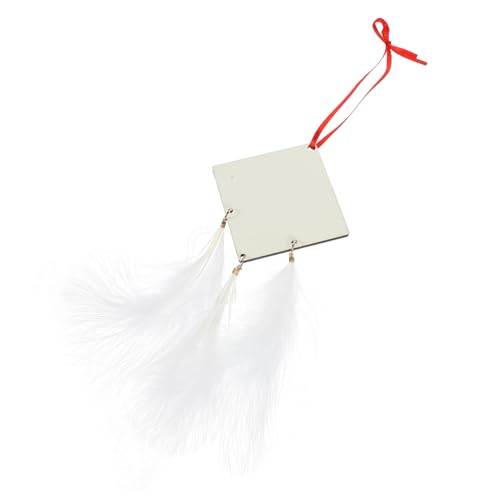 STOBAZA Sublimationsanhänger Feder Motiv Doppelseitig Blanko Wärmeübertragung Christbaumschmuck Hängend Weihnachtsdeko DIY Ornament für Baum Tür Fenster Feier STOBAZA Sublimationsanhänger Feder Motiv Doppelseitig Blanko Wärmeübertragung Christbaumschmuck Hängend Weihnachtsdeko DIY Ornament für Baum Tür Fenster Feier von STOBAZA