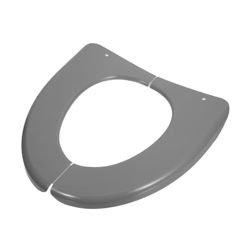STOBAZA Toilettenspüler Tragbarer Toilettensitzpolster Toilettensitzabdeckung Aus Kunststoff Wc-sitzbezug Trainings-sitzpolster Tragbares Toilettentraining Wc-sitzmatte Plastik Dunkelgrau STOBAZA Toilettenspüler Tragbarer Toilettensitzpolster Toilettensitzabdeckung Aus Kunststoff Wc-sitzbezug Trainings-sitzpolster Tragbares Toilettentraining Wc-sitzmatte Plastik Dunkelgrau von STOBAZA